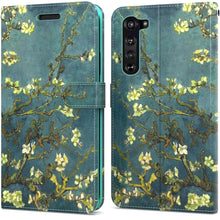 Load image into Gallery viewer, Motorola Moto Edge Wallet Case - RFID Blocking Leather Folio Phone Pouch - CarryALL Series