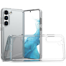 Load image into Gallery viewer, Samsung Galaxy S23+ Plus Clear Hybrid Slim Hard Back TPU Case Chrome Buttons