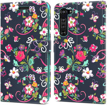Load image into Gallery viewer, Motorola Moto Edge Wallet Case - RFID Blocking Leather Folio Phone Pouch - CarryALL Series