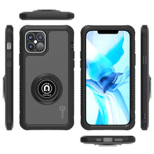 Load image into Gallery viewer, Apple iPhone 12 Pro Max Case - Clear Tinted Metal Ring Phone Cover - Dynamic Series