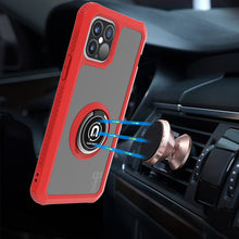 Load image into Gallery viewer, Apple iPhone 12 Pro Max Case - Clear Tinted Metal Ring Phone Cover - Dynamic Series