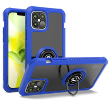 Load image into Gallery viewer, Apple iPhone 12 Pro Max Case - Clear Tinted Metal Ring Phone Cover - Dynamic Series