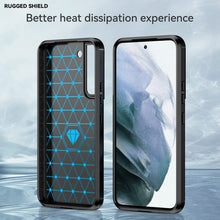 Load image into Gallery viewer, Copy of Samsung Galaxy S23+ Plus Case Slim TPU Phone Cover w/ Carbon Fiber