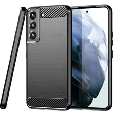 Load image into Gallery viewer, Copy of Samsung Galaxy S23+ Plus Case Slim TPU Phone Cover w/ Carbon Fiber