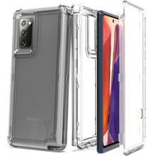 Load image into Gallery viewer, Samsung Galaxy Note 20 Clear Case - Full Body Tough Military Grade Shockproof Phone Cover