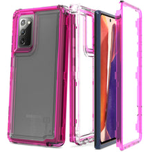 Load image into Gallery viewer, Samsung Galaxy Note 20 Clear Case - Full Body Tough Military Grade Shockproof Phone Cover