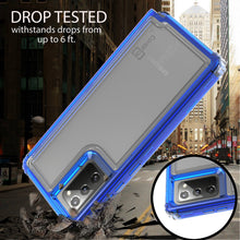 Load image into Gallery viewer, Samsung Galaxy Note 20 Clear Case - Full Body Tough Military Grade Shockproof Phone Cover