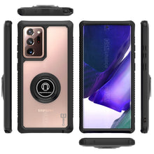 Load image into Gallery viewer, Samsung Galaxy Note 20 Ultra Case - Clear Tinted Metal Ring Phone Cover - Dynamic Series