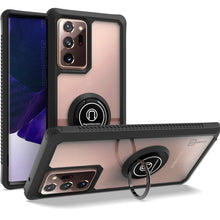 Load image into Gallery viewer, Samsung Galaxy Note 20 Ultra Case - Clear Tinted Metal Ring Phone Cover - Dynamic Series