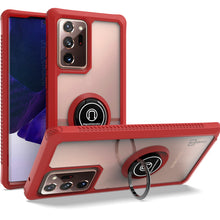 Load image into Gallery viewer, Samsung Galaxy Note 20 Ultra Case - Clear Tinted Metal Ring Phone Cover - Dynamic Series
