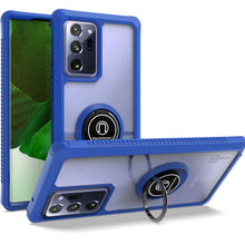 Load image into Gallery viewer, Samsung Galaxy Note 20 Ultra Case - Clear Tinted Metal Ring Phone Cover - Dynamic Series