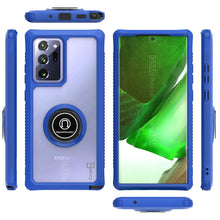 Load image into Gallery viewer, Samsung Galaxy Note 20 Case - Clear Tinted Metal Ring Phone Cover - Dynamic Series