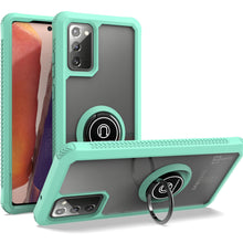 Load image into Gallery viewer, Samsung Galaxy Note 20 Case - Clear Tinted Metal Ring Phone Cover - Dynamic Series