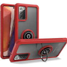 Load image into Gallery viewer, Samsung Galaxy Note 20 Case - Clear Tinted Metal Ring Phone Cover - Dynamic Series