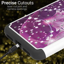 Load image into Gallery viewer, Google Pixel 4 XL Case - Rhinestone Bling Hybrid Phone Cover - Aurora Series