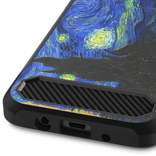 Load image into Gallery viewer, Samsung Galaxy J3 2018 / Express Prime 3 / J3 Star / J3 Prime 2 / Amp Prime 3 / Eclipse 2 / J3 Aura / J3 Orbit / Achieve Case - Hybrid Phone Cover with Carbon Fiber Accents - Arc Series