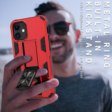 Load image into Gallery viewer, Apple iPhone 12 Mini Case with Magnetic Kickstand Ring