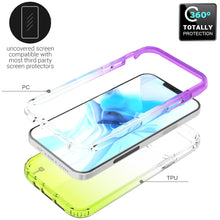 Load image into Gallery viewer, Apple iPhone 12 Pro Max Clear Case Full Body Colorful Phone Cover - Gradient Series