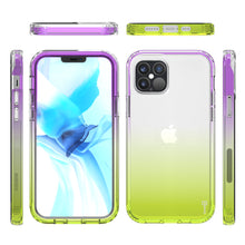 Load image into Gallery viewer, Apple iPhone 12 Pro Max Clear Case Full Body Colorful Phone Cover - Gradient Series