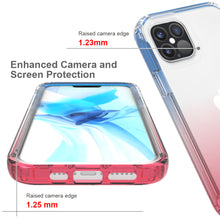 Load image into Gallery viewer, Apple iPhone 12 Pro Max Clear Case Full Body Colorful Phone Cover - Gradient Series