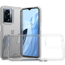 Load image into Gallery viewer, 1+ OnePlus Nord N300 5G Clear Hybrid Slim Hard Back TPU Case Chrome Buttons
