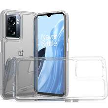 Load image into Gallery viewer, 1+ OnePlus Nord N300 5G Clear Hybrid Slim Hard Back TPU Case Chrome Buttons