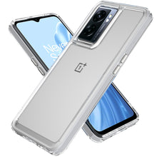 Load image into Gallery viewer, 1+ OnePlus Nord N300 5G Clear Hybrid Slim Hard Back TPU Case Chrome Buttons