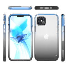 Load image into Gallery viewer, Apple iPhone 12 / iPhone 12 Pro Clear Case Full Body Colorful Phone Cover - Gradient Series