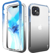 Load image into Gallery viewer, Apple iPhone 12 / iPhone 12 Pro Clear Case Full Body Colorful Phone Cover - Gradient Series