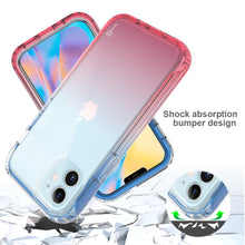 Load image into Gallery viewer, Apple iPhone 12 Mini Clear Case Full Body Colorful Phone Cover - Gradient Series