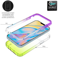 Load image into Gallery viewer, Apple iPhone 12 Mini Clear Case Full Body Colorful Phone Cover - Gradient Series