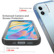 Load image into Gallery viewer, Apple iPhone 12 Mini Clear Case Full Body Colorful Phone Cover - Gradient Series