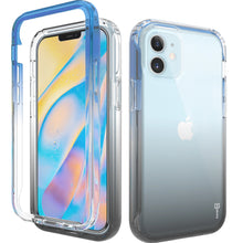 Load image into Gallery viewer, Apple iPhone 12 Mini Clear Case Full Body Colorful Phone Cover - Gradient Series