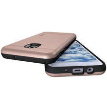 Load image into Gallery viewer, Samsung Galaxy J3 2018 / Express Prime 3 / J3 Star / J3 Prime 2 / Amp Prime 3 / Eclipse 2 / J3 Aura / J3 Orbit / Achieve Case with Card Holder Kickstand - SecureCard Series