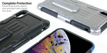 Load image into Gallery viewer, iPhone XS Max Holster Case Spectra Series Protective Kickstand Phone Cover with Rotating Belt Clip