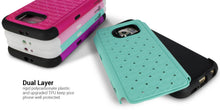 Load image into Gallery viewer, iPhone XR Case - Rhinestone Bling Hybrid Phone Cover - Aurora Series