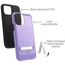 Load image into Gallery viewer, iPhone 11 Pro Case - Metal Kickstand Hybrid Phone Cover - SleekStand Series