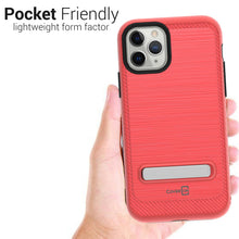 Load image into Gallery viewer, iPhone 11 Pro Case - Metal Kickstand Hybrid Phone Cover - SleekStand Series