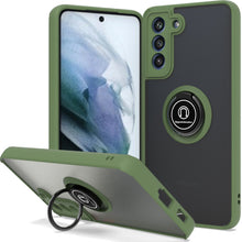 Load image into Gallery viewer, Samsung Galaxy S21 FE Case - Clear Tinted Metal Ring Phone Cover - Dynamic Series