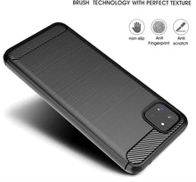 Load image into Gallery viewer, Samsung Galaxy A22 5G Slim Soft Flexible Carbon Fiber Brush Metal Style TPU Case