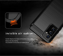 Load image into Gallery viewer, Samsung Galaxy Quantum 2 / Galaxy A82 Slim Soft Flexible Carbon Fiber Brush Metal Style TPU Case