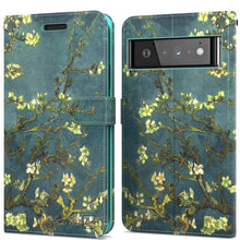 Load image into Gallery viewer, Google Pixel 6 Pro Wallet Case - RFID Blocking Leather Folio Phone Pouch - CarryALL Series