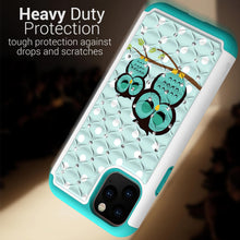 Load image into Gallery viewer, iPhone 11 Pro Max Case - Rhinestone Bling Hybrid Phone Cover - Aurora Series