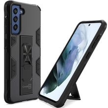 Load image into Gallery viewer, Samsung Galaxy S21 FE Case with Magnetic Kickstand Ring
