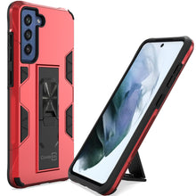 Load image into Gallery viewer, Samsung Galaxy S21 FE Case with Magnetic Kickstand Ring