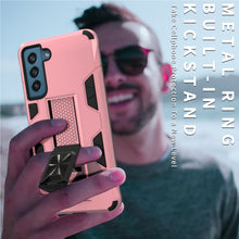 Load image into Gallery viewer, Samsung Galaxy S21 FE Case with Magnetic Kickstand Ring