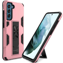 Load image into Gallery viewer, Samsung Galaxy S21 FE Case with Magnetic Kickstand Ring