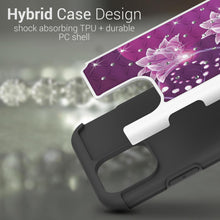 Load image into Gallery viewer, iPhone 11 Pro Max Case - Rhinestone Bling Hybrid Phone Cover - Aurora Series