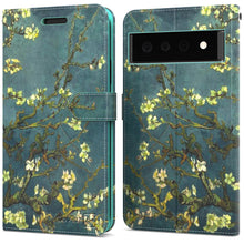 Load image into Gallery viewer, Google Pixel 6 Wallet Case - RFID Blocking Leather Folio Phone Pouch - CarryALL Series