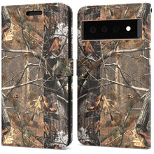 Load image into Gallery viewer, Google Pixel 6 Wallet Case - RFID Blocking Leather Folio Phone Pouch - CarryALL Series